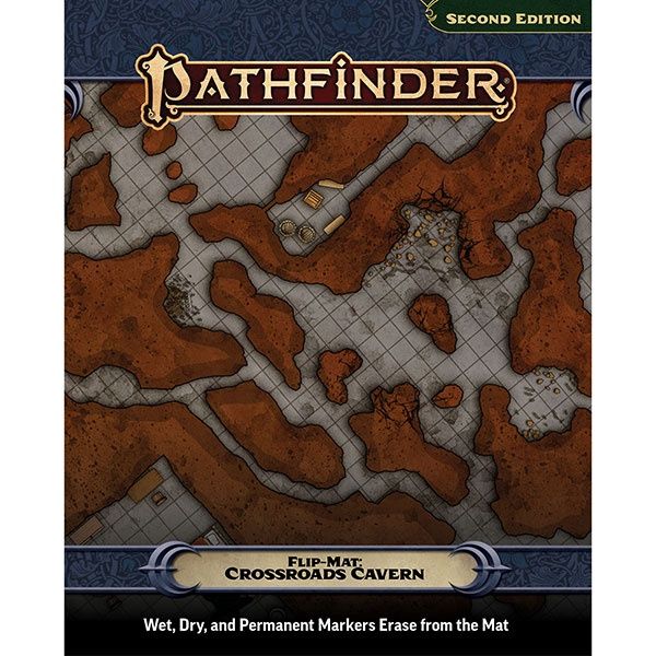 Pathfinder RPG: Flip-Mat- Crossroads Cavern