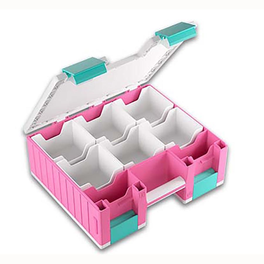Gamegenic: Game Castle Case: Pink and White and Teal