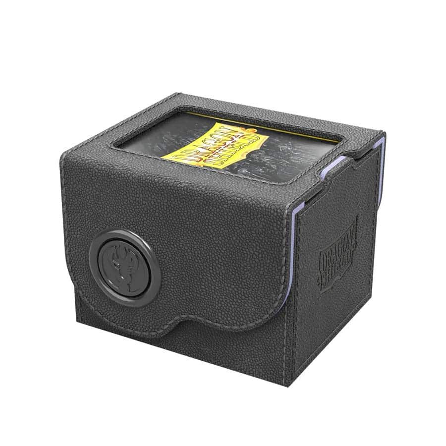 Dragon Shield: Dragon Lock System- Dragon Box 100+ Black & Lilac Dragon Shield: Dragon Lock System- Dragon Box 100+ Black & Lilac