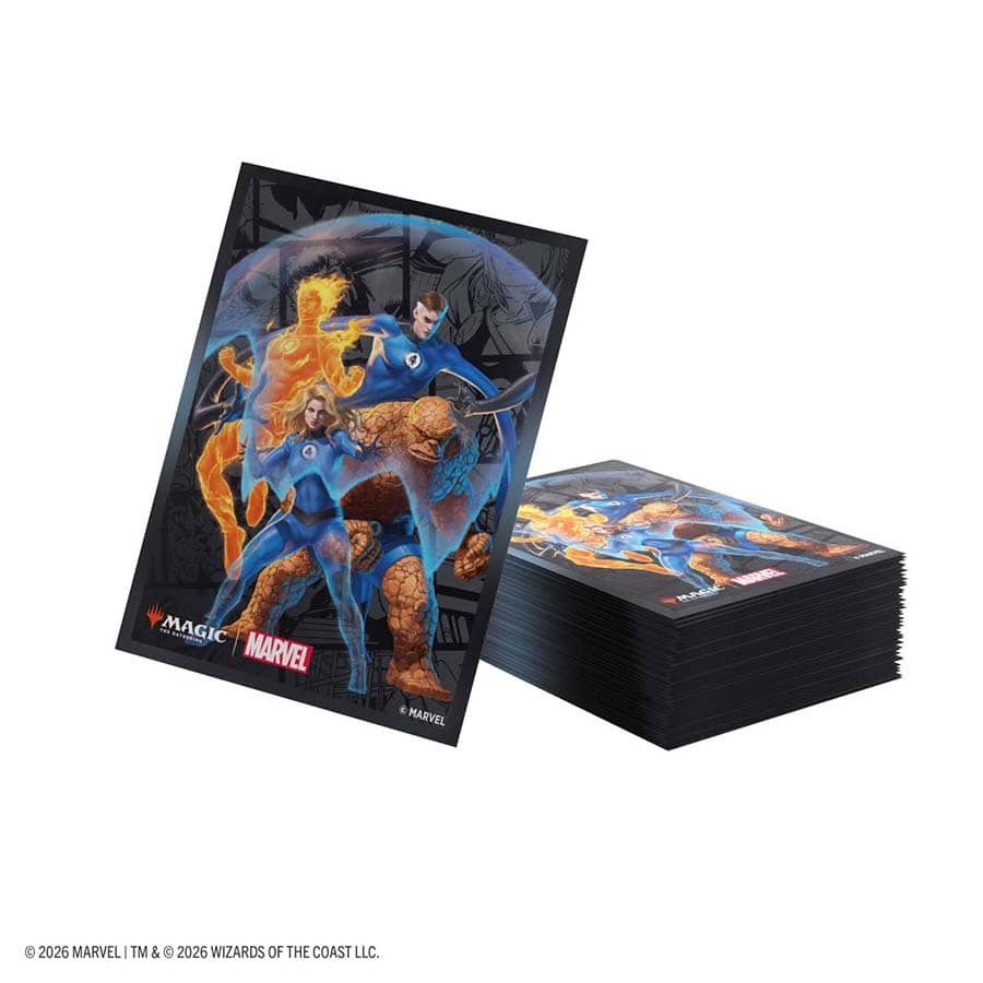 Gamegenic: MTG: MSH: Premium Art Sleeves: The Fantastic Four