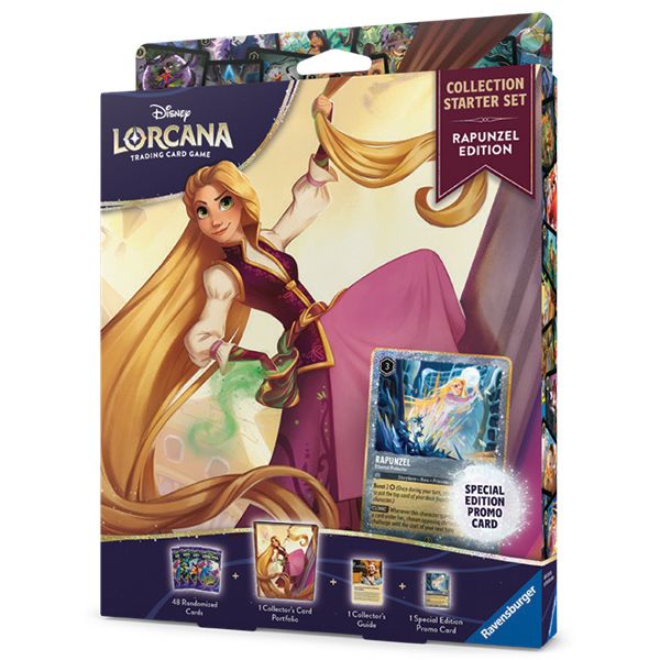 Disney Lorcana: Attack of the Vine!- Collection Starter Set- Rapunzel