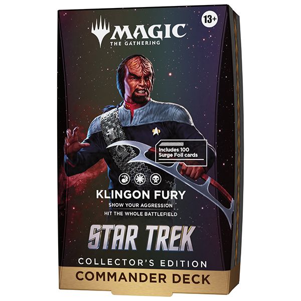 MTG Star Trek™ Collector's Edition Commander Deck - Klingon Fury