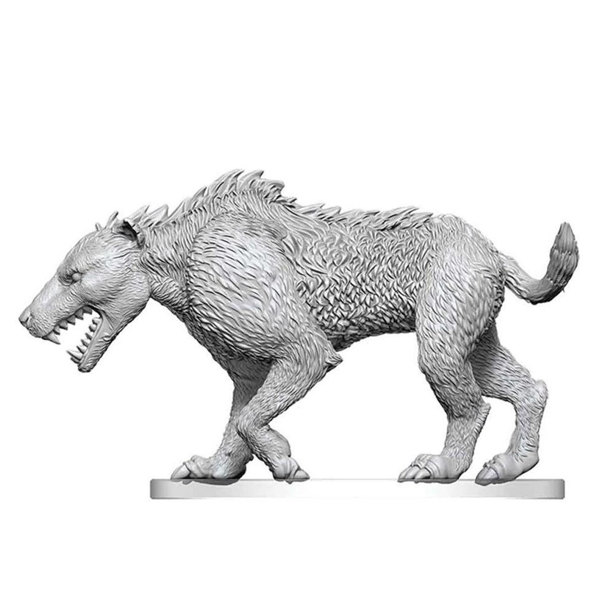 Pathfinder Battles: Deep Cuts Miniatures: Unpainted Minis- Wave 30- Hyaenodon Pathfinder Battles: Deep Cuts Miniatures: Unpainted Minis- Wave 30- Hyaenodon