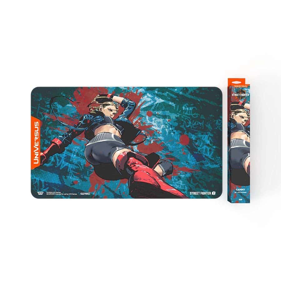 Universus CCG: Challenger Series (Series 2): Street Fighter 6 Playmat: Cammy Universus CCG: Challenger Series (Series 2): Street Fighter 6 Playmat: Cammy