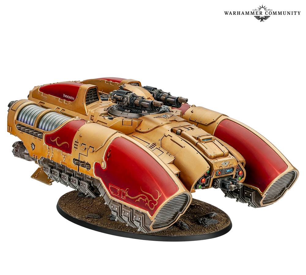 Adeptus Custodes: Caladius Grav-Tank Adeptus Custodes: Caladius Grav-Tank