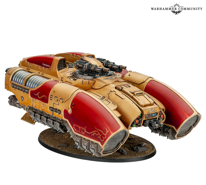 Adeptus Custodes: Caladius Grav-Tank