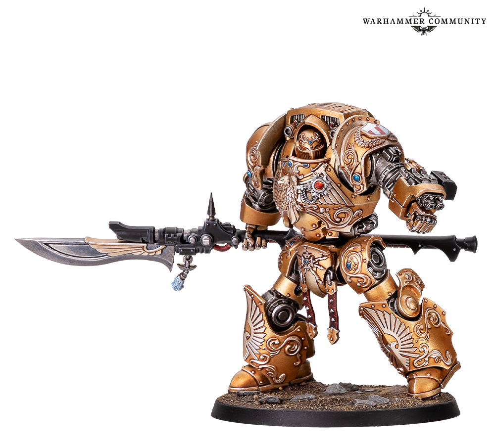 Adeptus Custodes: Custodian Dreadnought Adeptus Custodes: Custodian Dreadnought