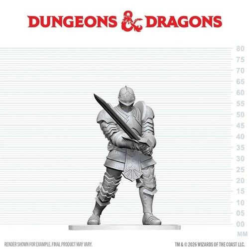 D&D Nolzur's Marvelous Miniatures: Red Knight Guardian Golem