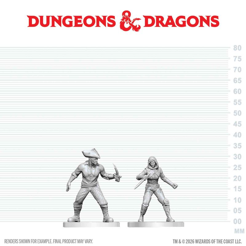 D&D Nolzur's Marvelous Miniatures: Bandit & Pirate