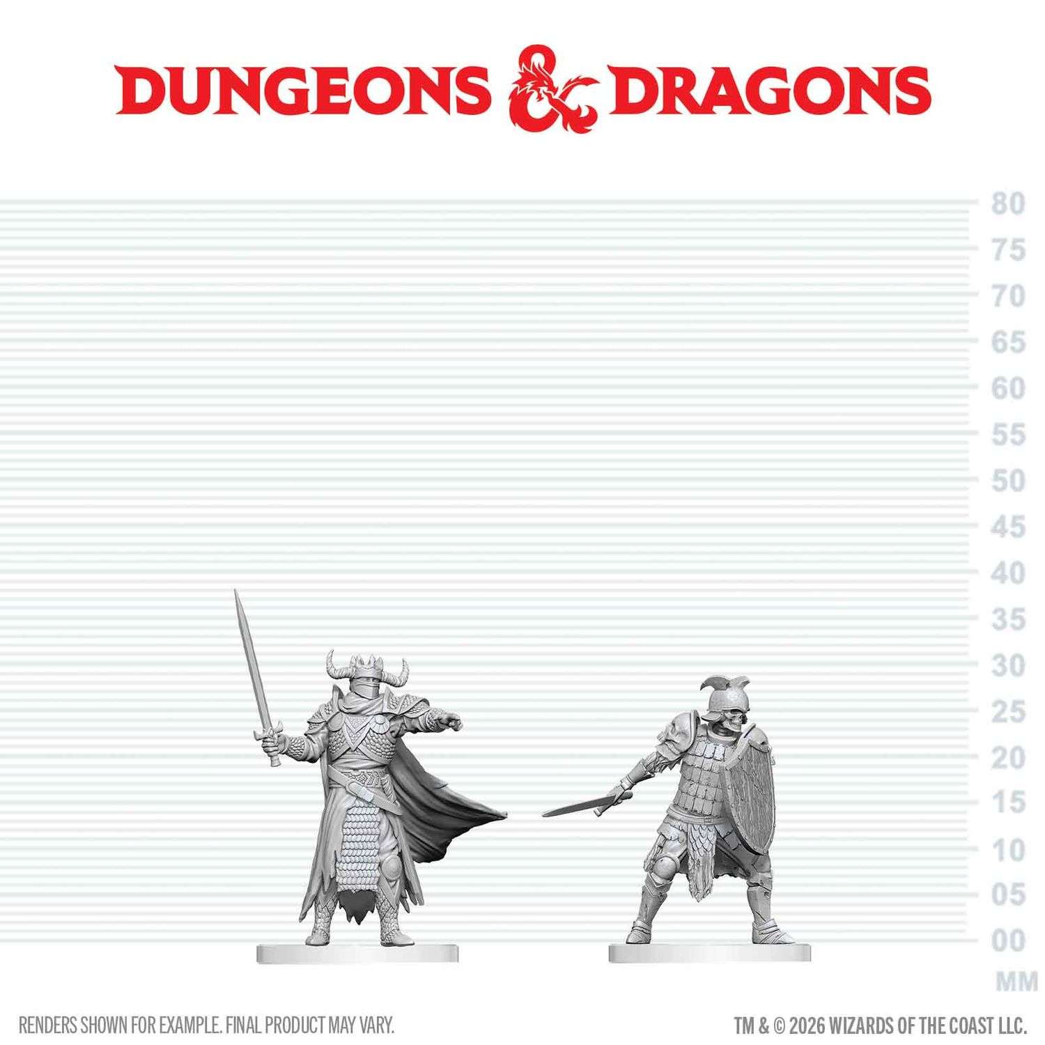 D&D Nolzur's Marvelous Miniatures: Death Knight & Death Knight Aspirant D&D Nolzur's Marvelous Miniatures: Death Knight & Death Knight Aspirant
