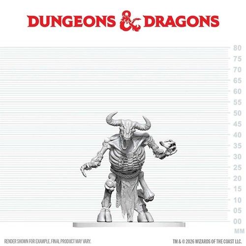 D&D Nolzur's Marvelous Miniatures: Minotaur Skeleton