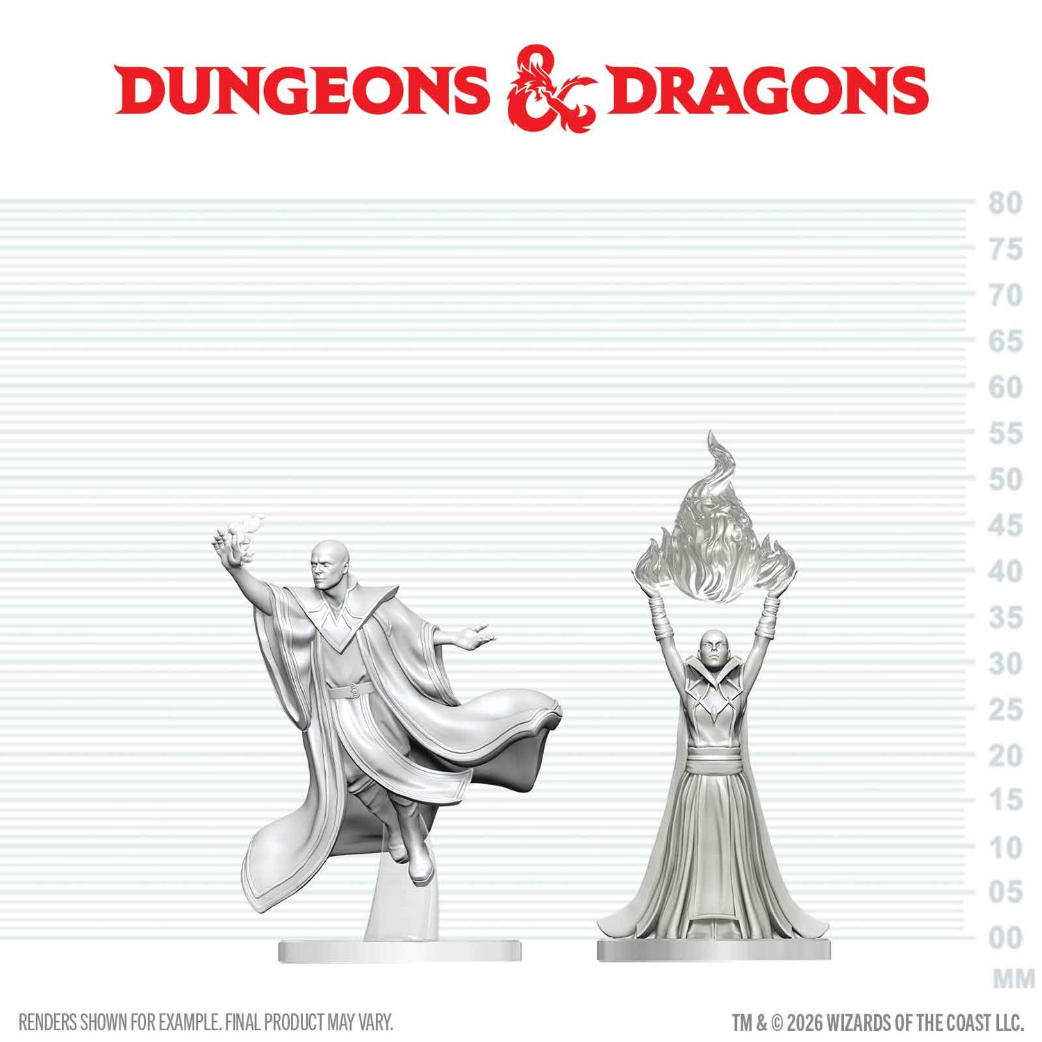 D&D Nolzur's Marvelous Miniatures: Red Wizard Mage & Archmage D&D Nolzur's Marvelous Miniatures: Red Wizard Mage & Archmage