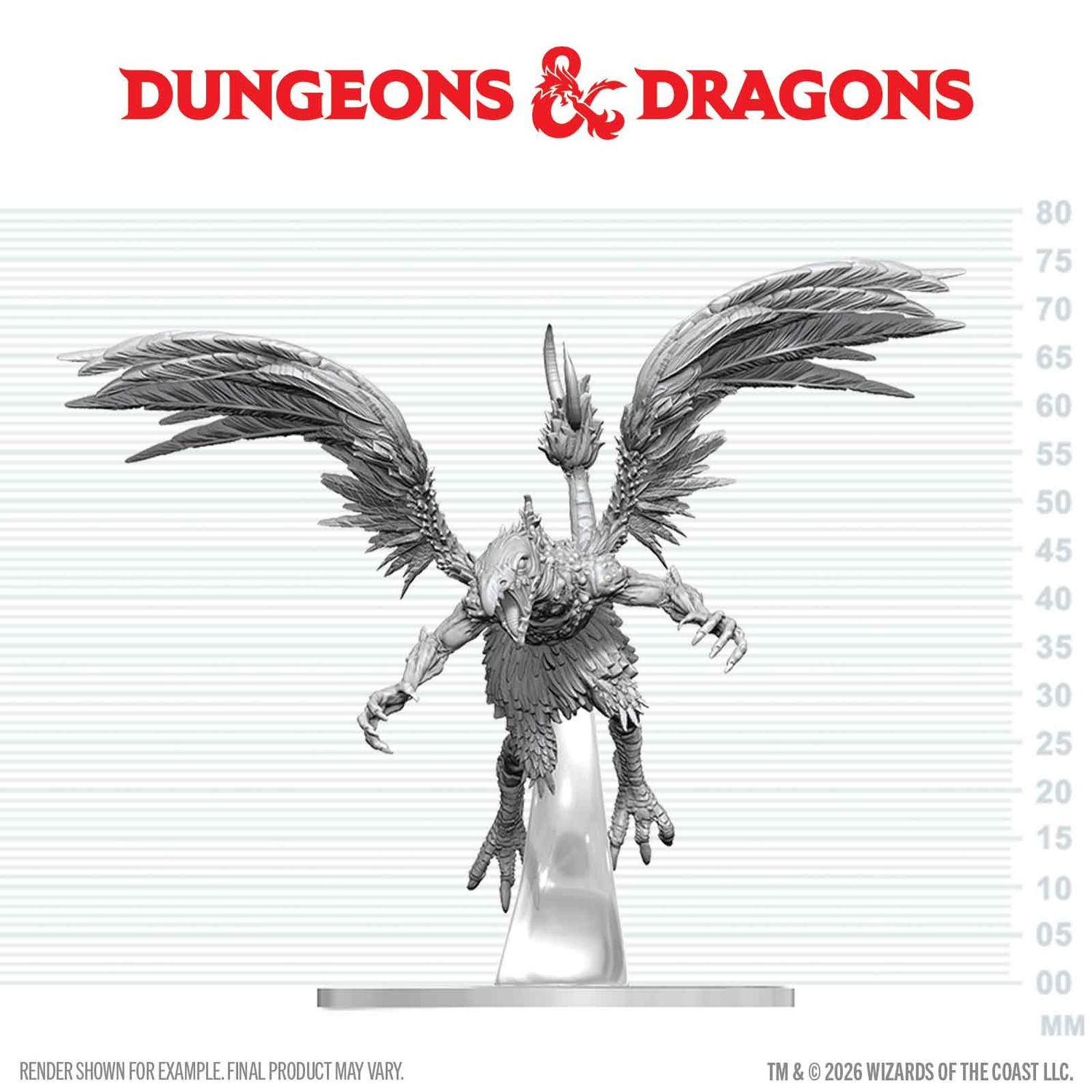 D&D Nolzur's Marvelous Miniatures: Vrock D&D Nolzur's Marvelous Miniatures: Vrock