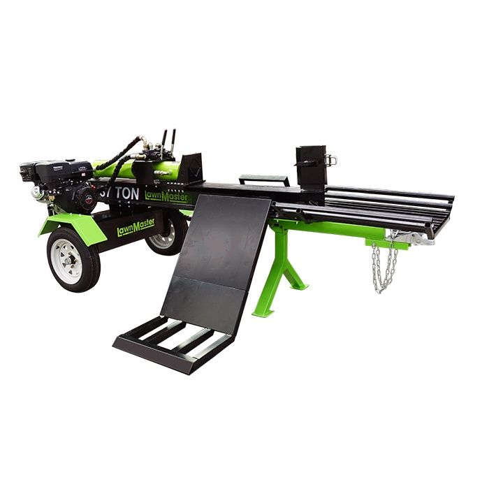 LawnMaster 37 Tonne Log Splitter w/ Hydraulic Lift Platform