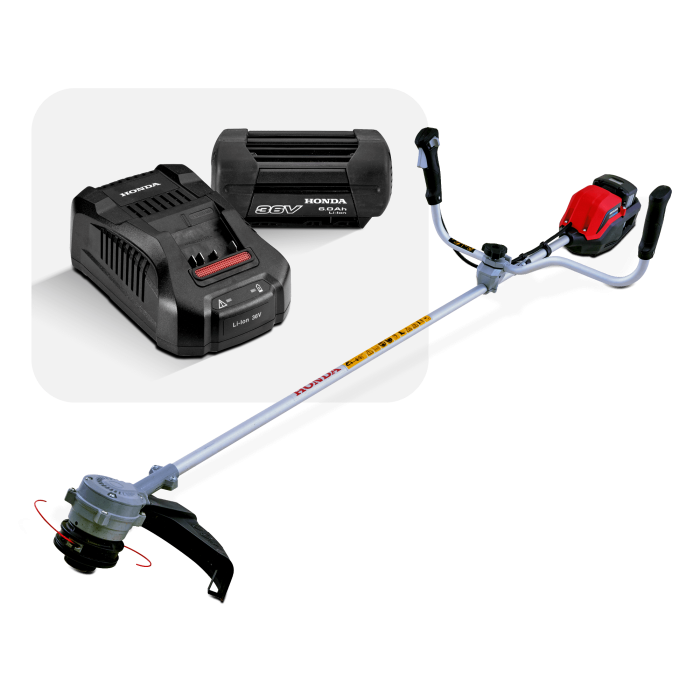 Honda HHT36 Battery Brush Cutter Kit (includes 6Ah Battery &amp; Charger)