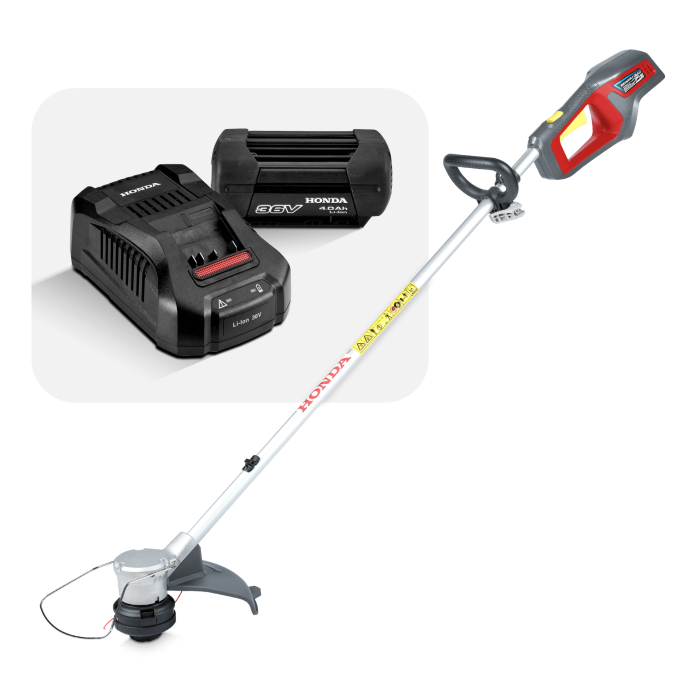 Honda HHT36BXB Battery Lawn Trimmer Kit (includes 4Ah Battery &amp; Charger)