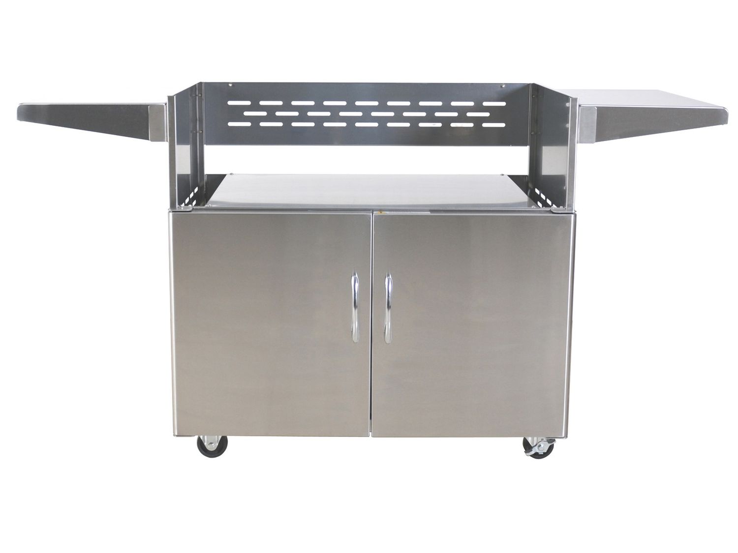 Grandfire Full SS 38"Cart, Double door access with Gas Tank Slider Tray