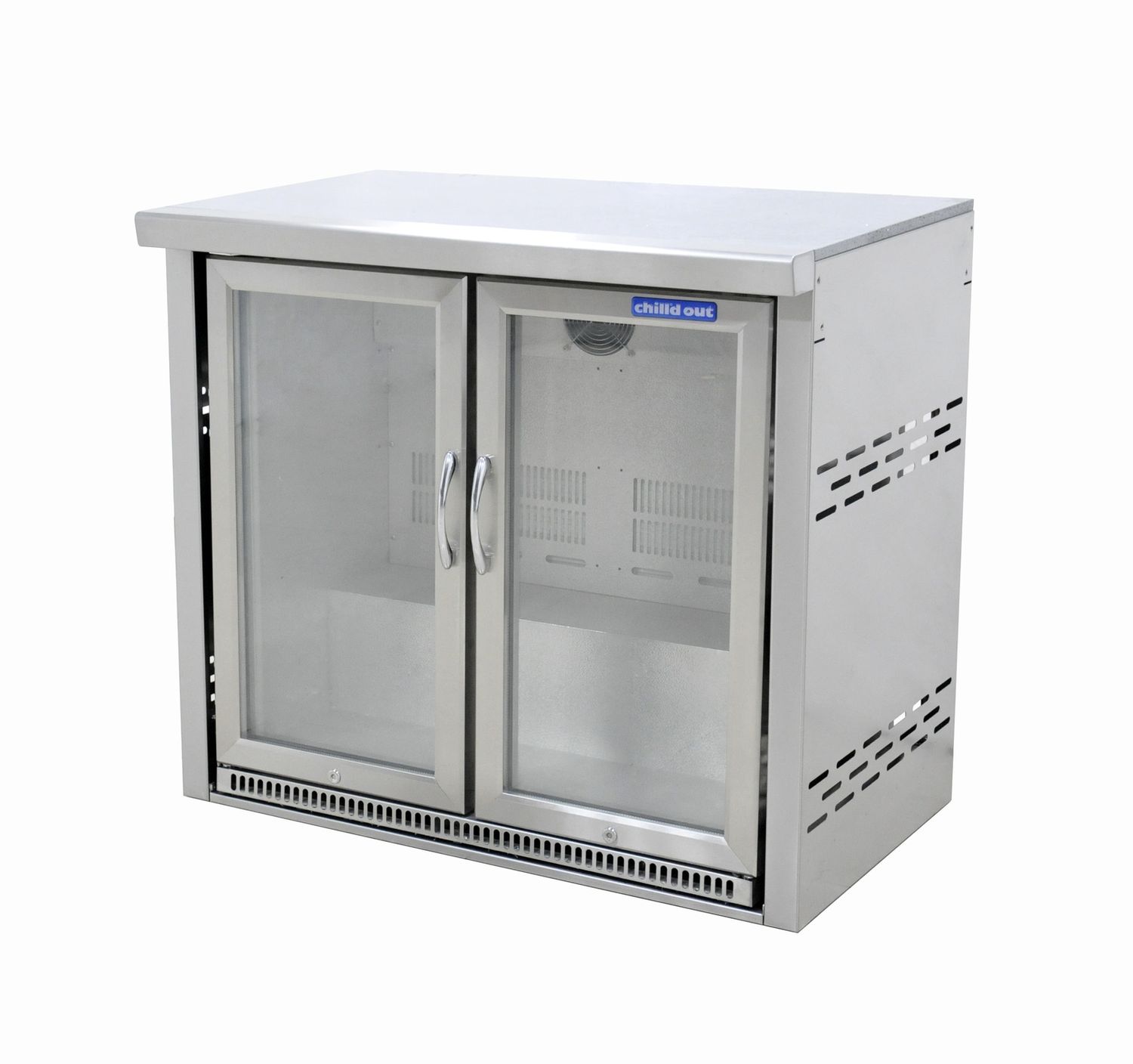 Grandfire Classic profile double door alfresco Fridge with Module unit