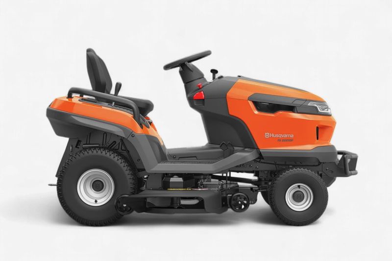 Husqvarna TS222TDF Lawn Tractor - 48" (122cm) Fabricated Clear Cut + Diff Lock