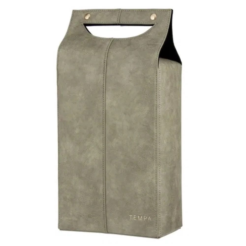 Harley Double Wine Bag by Tempa - Sage