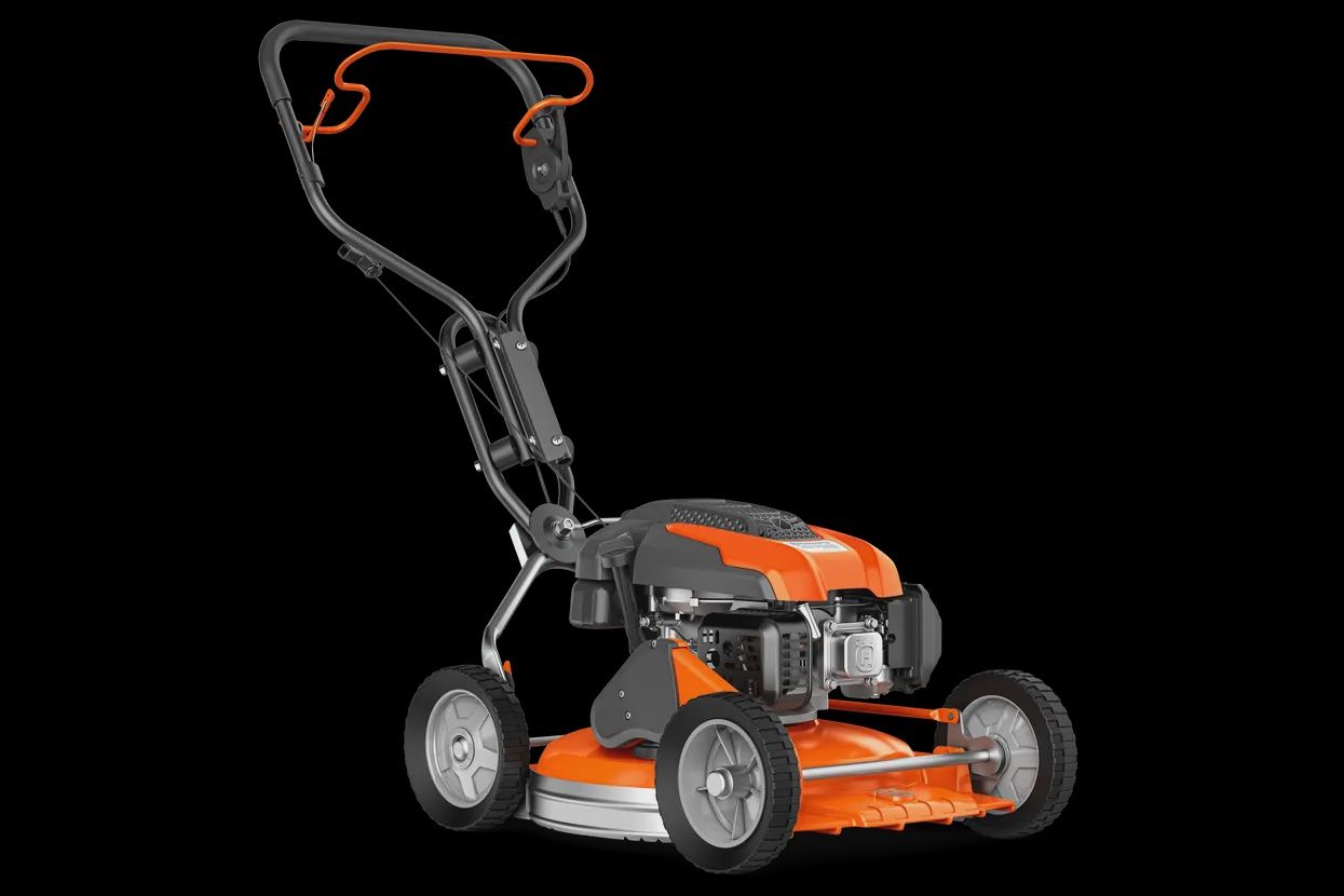 Husqvarna Lawn Mower 48cm Aluminium Deck Self Propelled Commercial 166cc BioClip