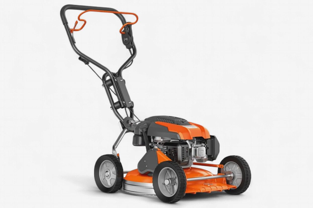 Husqvarna Lawn Mower 48cm Aluminium Deck Self Propelled Commercial 166cc BioClip