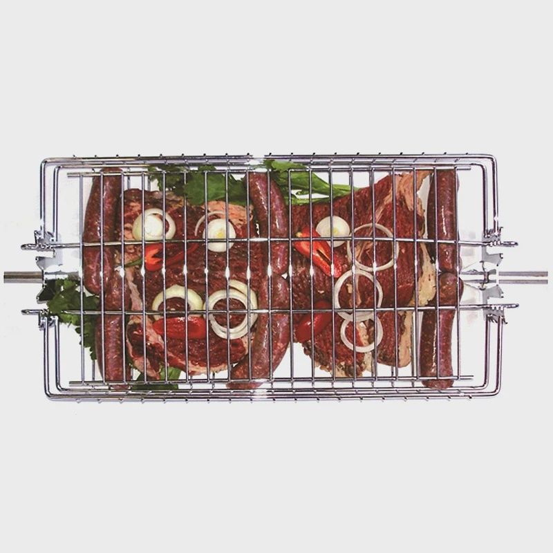 Outdoor Magic Spit Grill Basket for Rotisserie