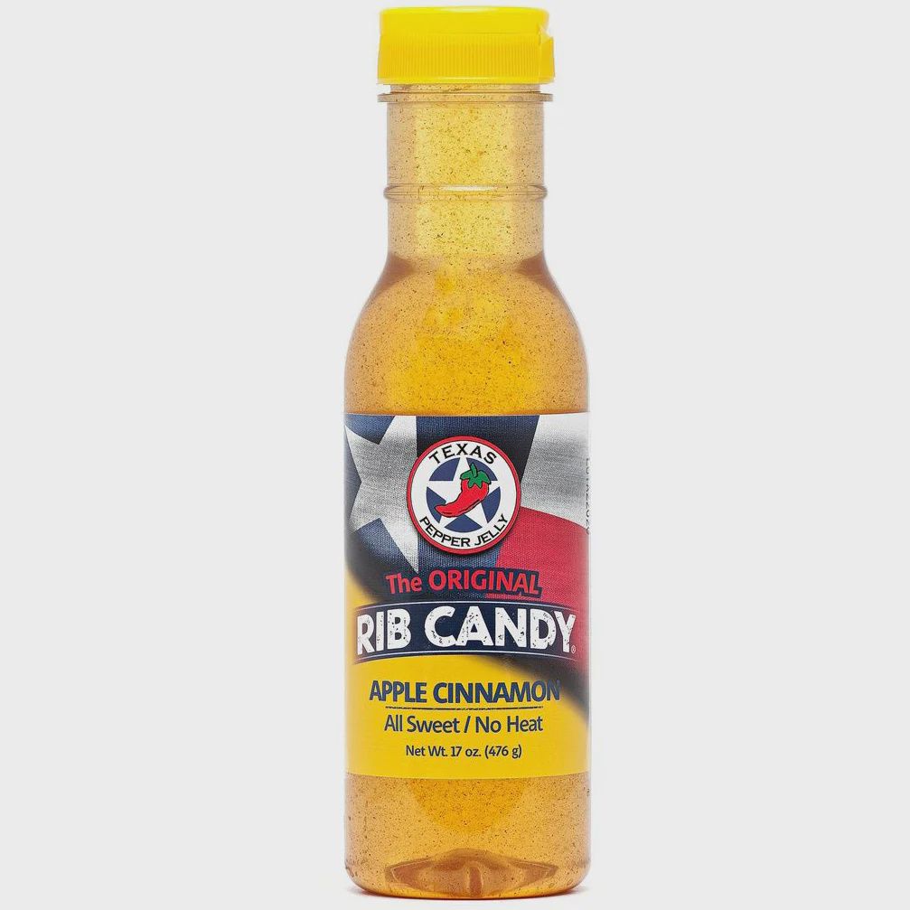 Texas Pepper Jelly Apple Cinnamon Sweet Rib Candy No Heat