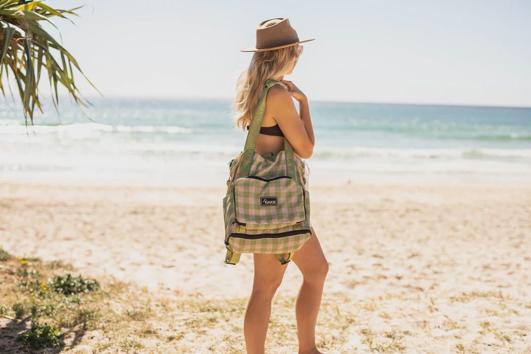 Recycled Tote Bag - strawberry fields