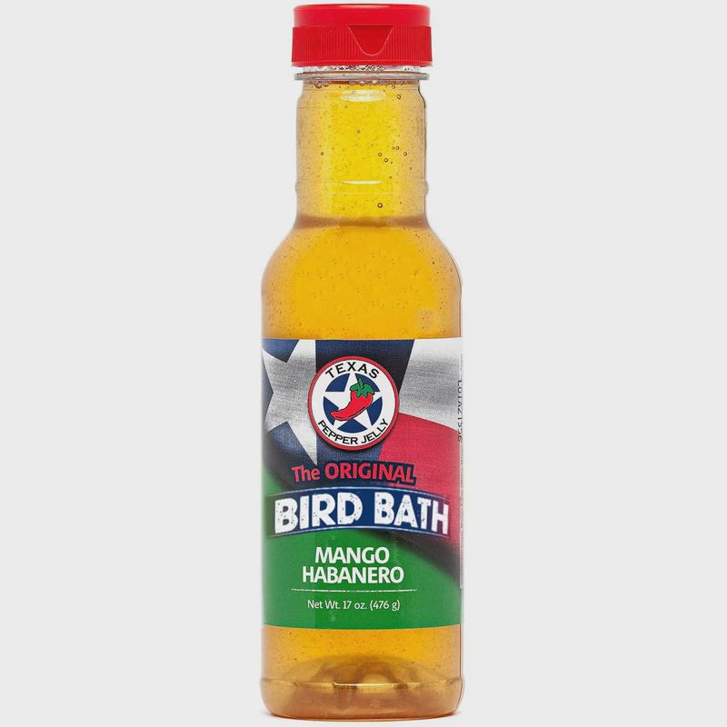 Texas Pepper Jelly Mango Habanero Bird Bath