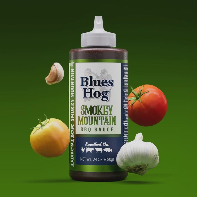 Blues Hog Smokey Mountain BBQ Sauce 24oz Squeeze Bottle