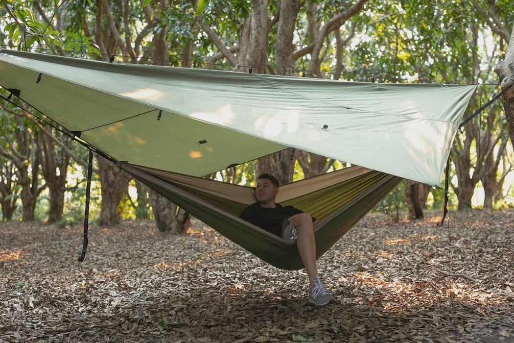 Ultralight Tarp No Knots (Olive)