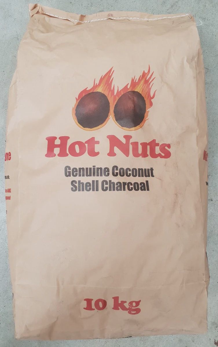 HOTNUTS PREMIUM COCONUT BRIQUETTES 10KG BAG