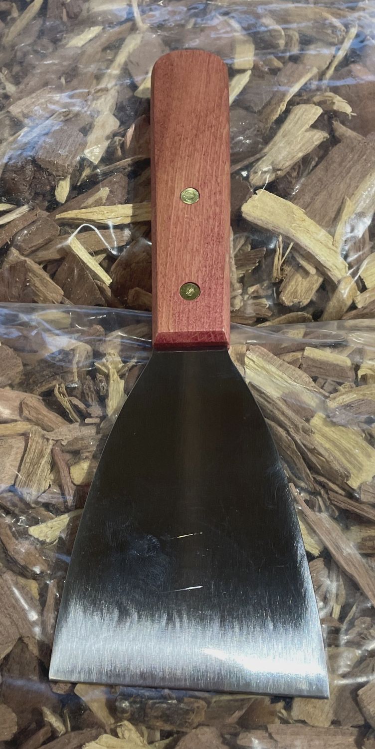 Grill Scraper S/S with Wooden Handle