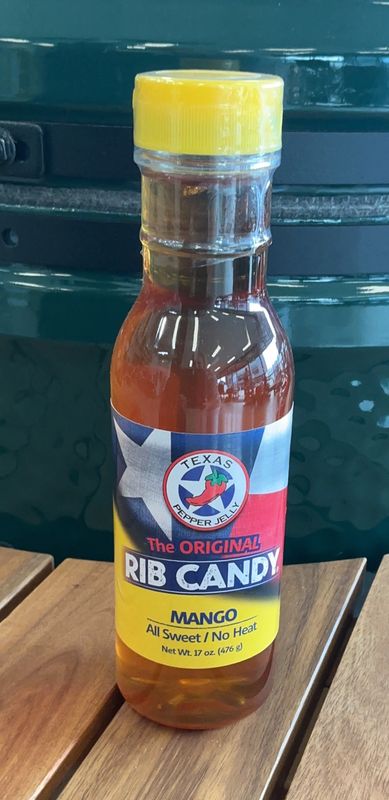 Texas Pepper Jelly Mango Sweet Rib Candy No Heat