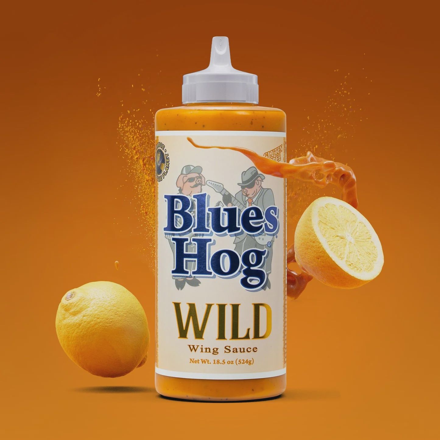 Blues Hog Wild Wing Sauce - Squeeze bottle