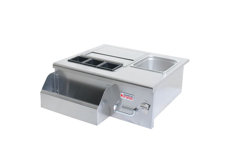 Grandfire Stainless Steel Beverage Centre(#304SS) - No faucet included