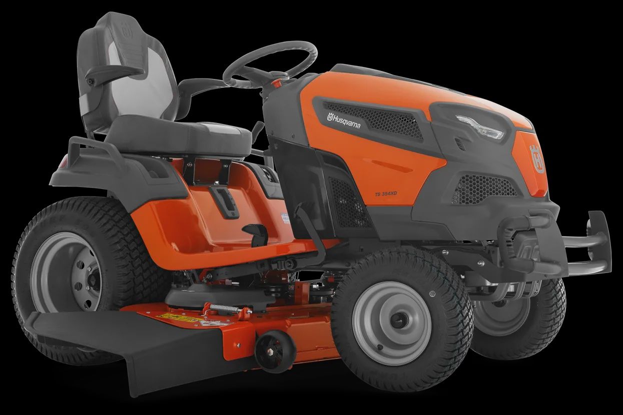 Husqvarna TS354 Lawn Tractor Kawasaki FR Series 24 HP V-Twin Engine 54" Fabricated Clear Cut + Diff Lock