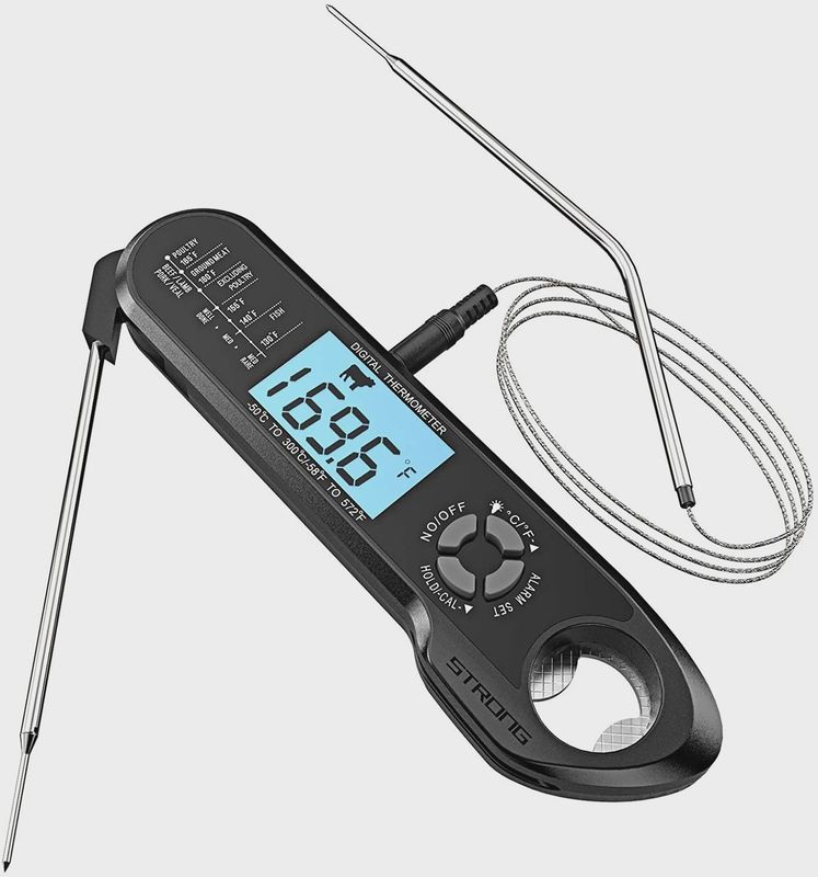 Dual Probe Instant Read Meat Thermometer