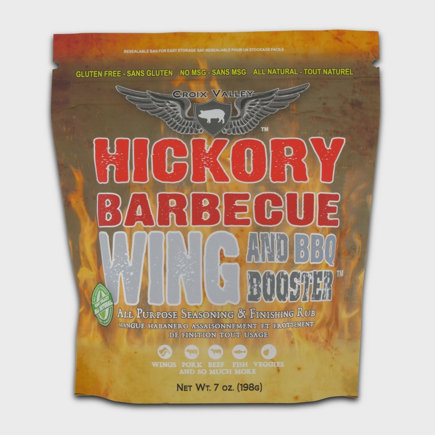 Croix Valley Hickory BBQ Wing &amp; BBQ Booster