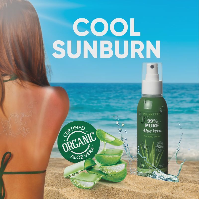 Plunkett's 99% Pure Aloe Vera Cooling Spray 125ml