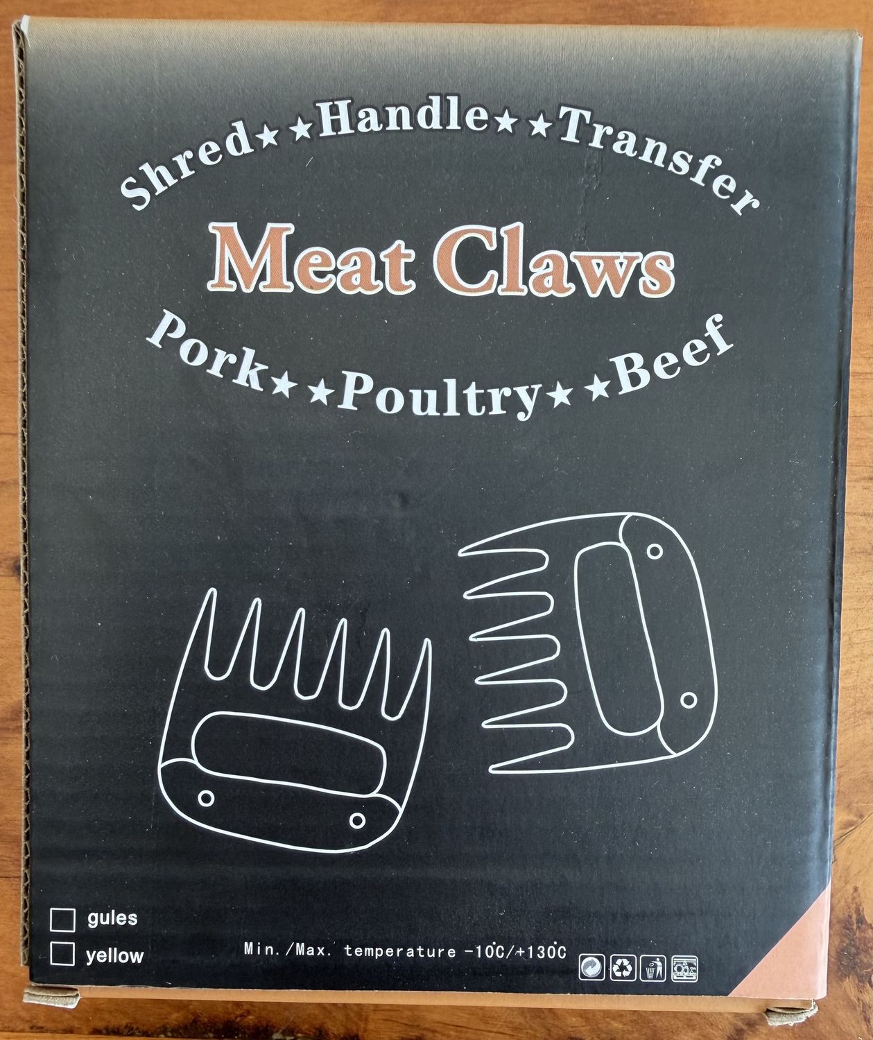 Meat Claws - Wooden Handle