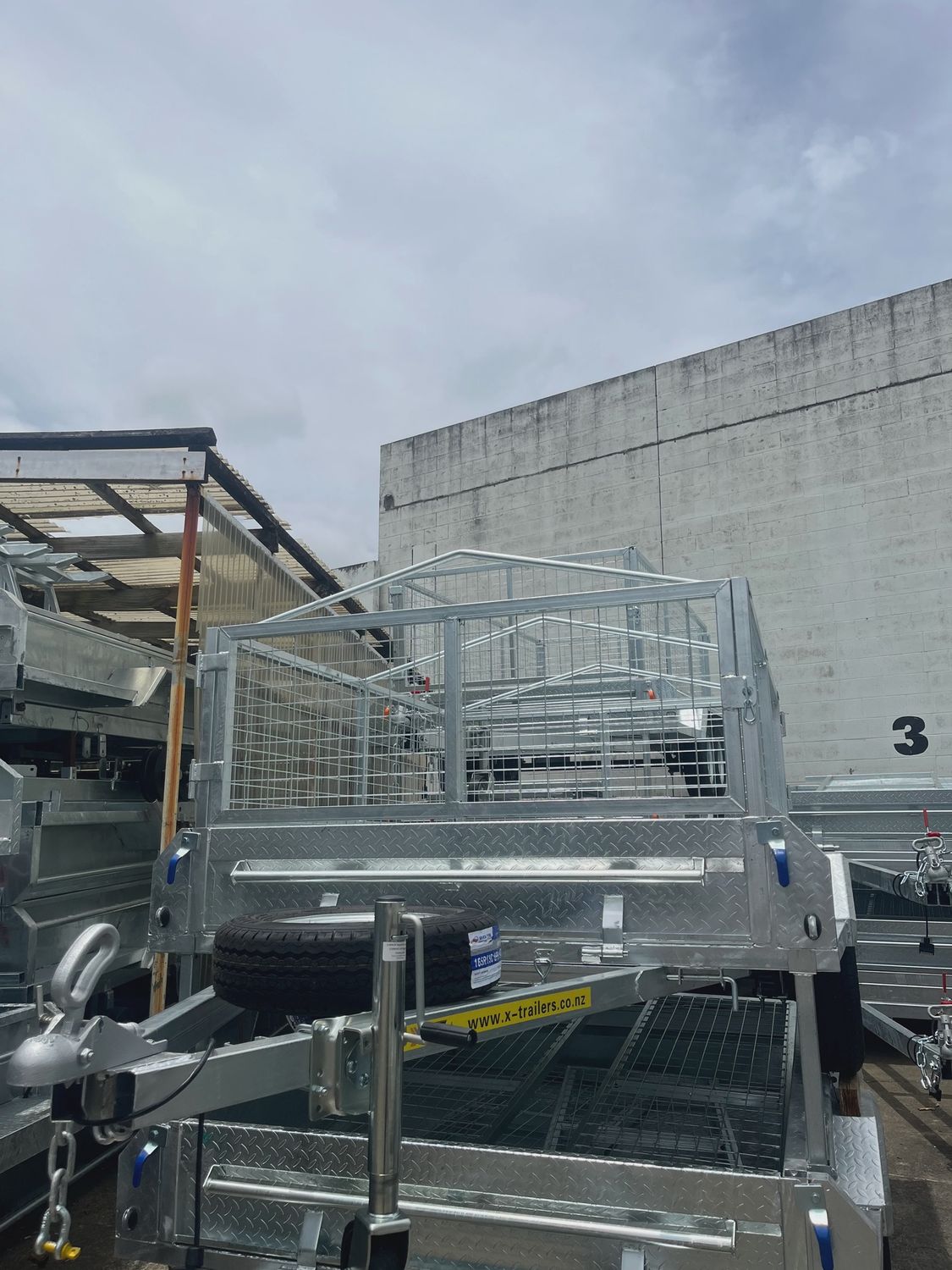 Crossbar for trailer - 8 x 5