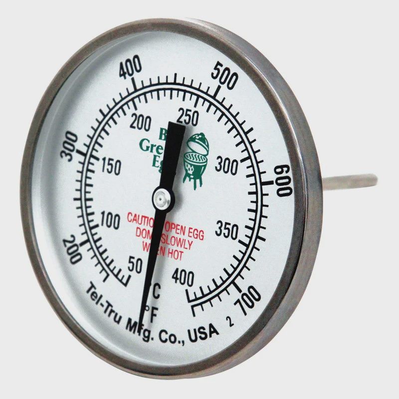 BGE Tel Tru Thermometer with 3in dial and 3in shaft