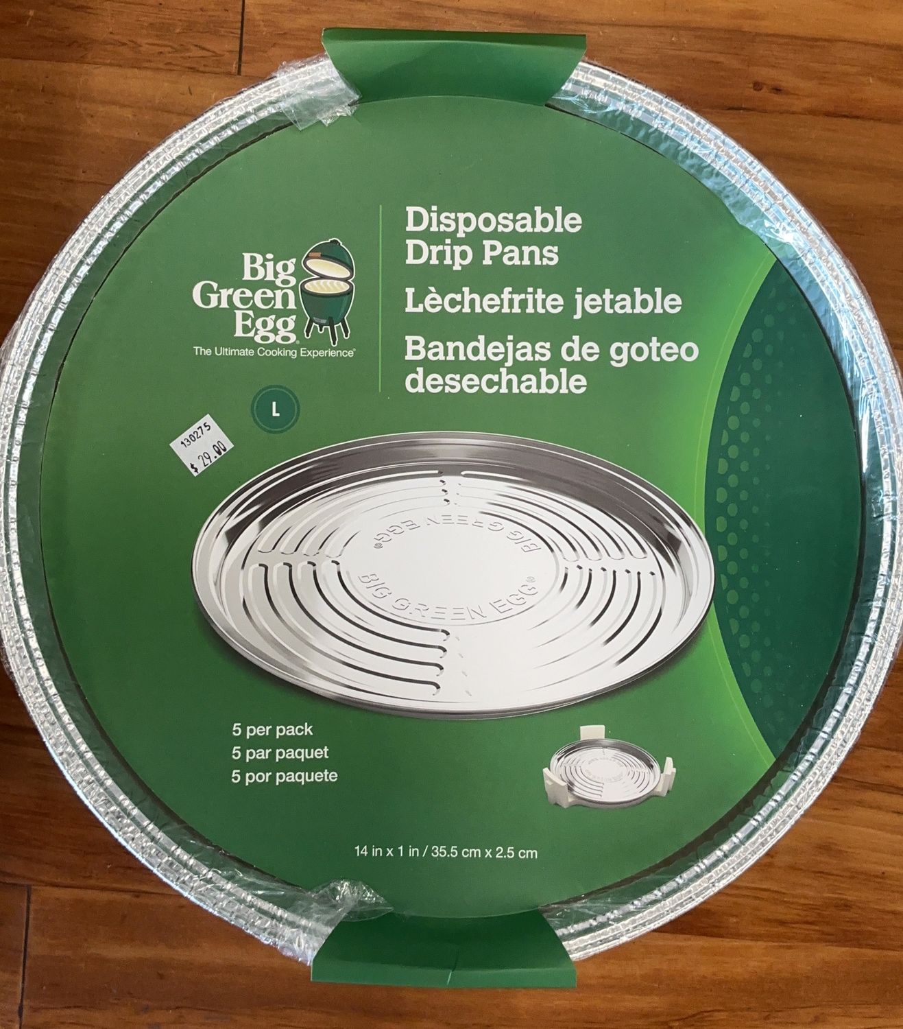 BGE Disposable Drip Pan 5pk for L