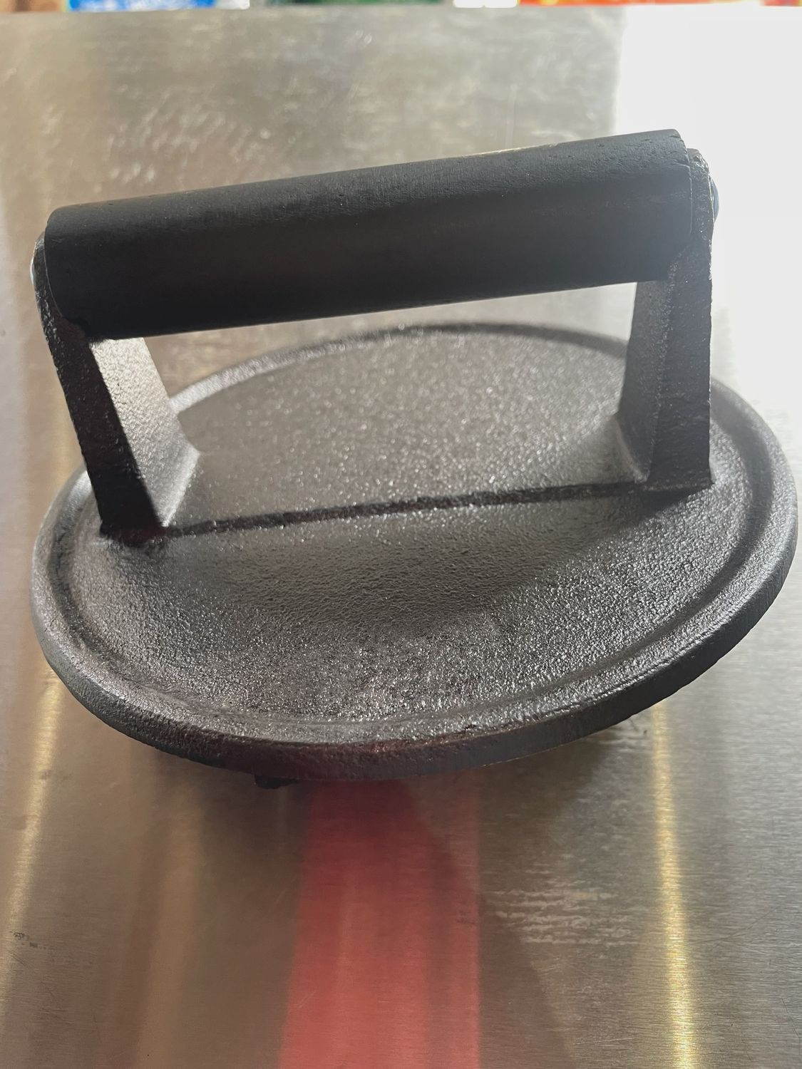 Heavy Duty Cast Iron Smash Burger Press