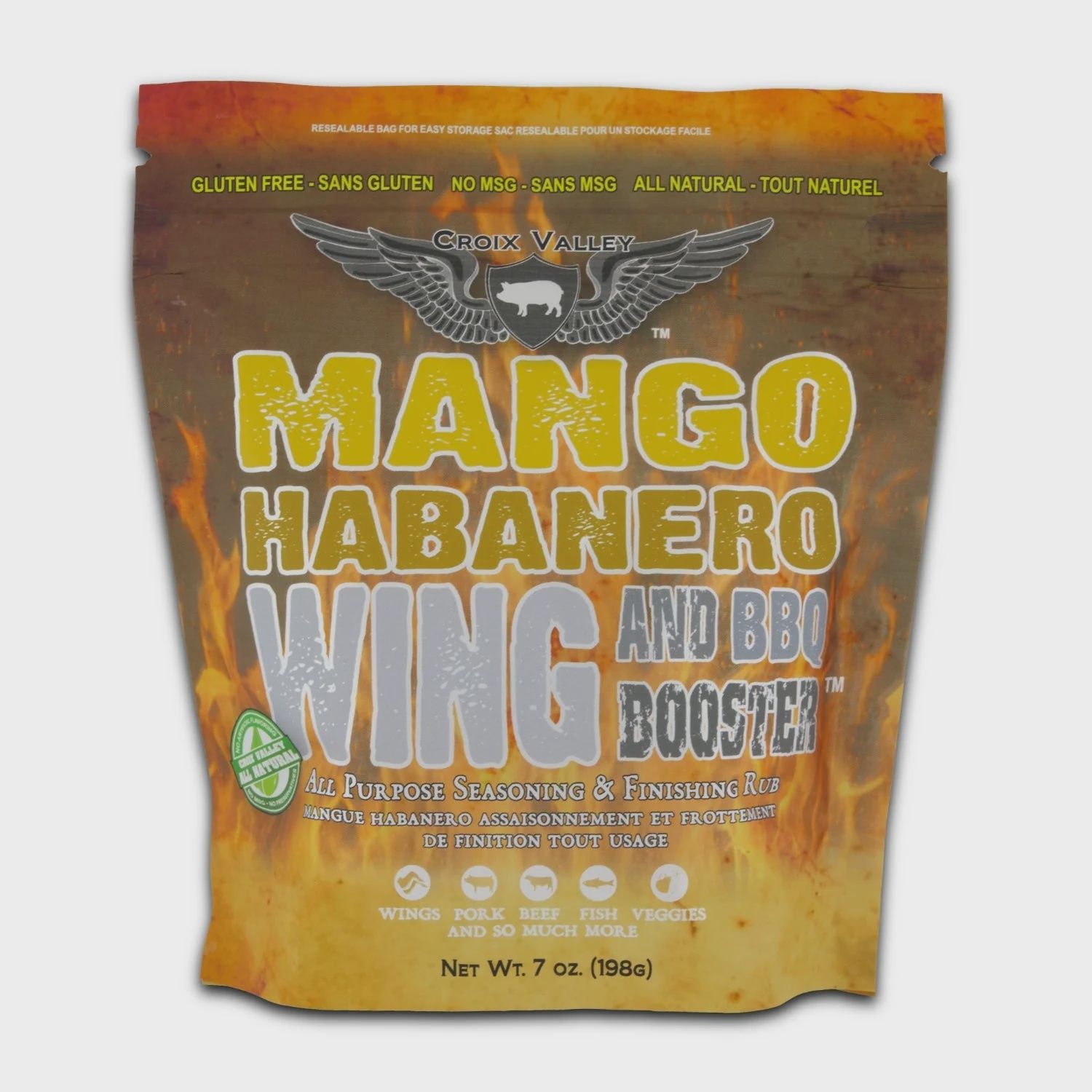 Croix Valley Mango Habanero Wing &amp; BBQ Booster