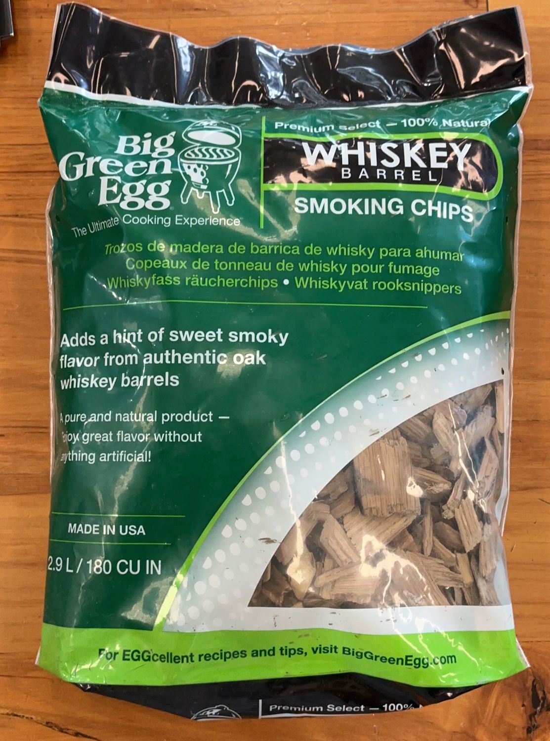 BGE Whiskey Wood Smoking Chips
