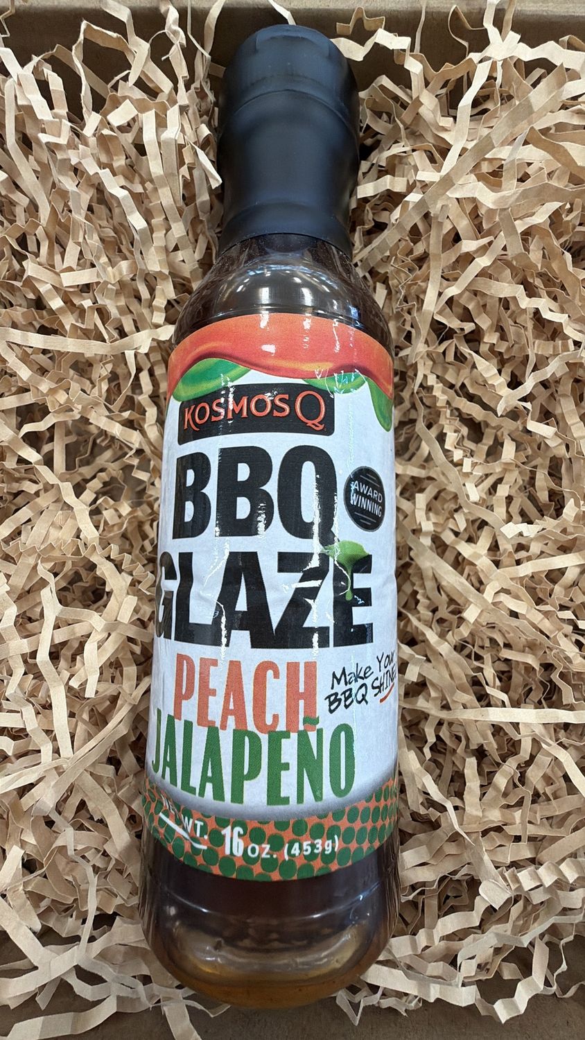 Kosmos Q Peach Jalapeno BBQ Glaze