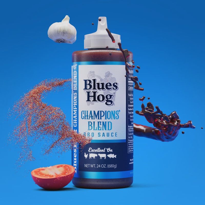 Blues Hog Champions Blend Sauce 24oz Squeeze Bottle